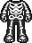 Skeleton outfit