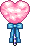 Pink Heart Wand