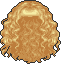 Blonde Wedding Curl